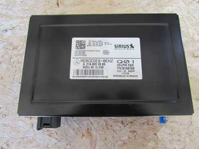 Mercedes Sirius Satellite Radio Receiver Control Module Unit A2168203589